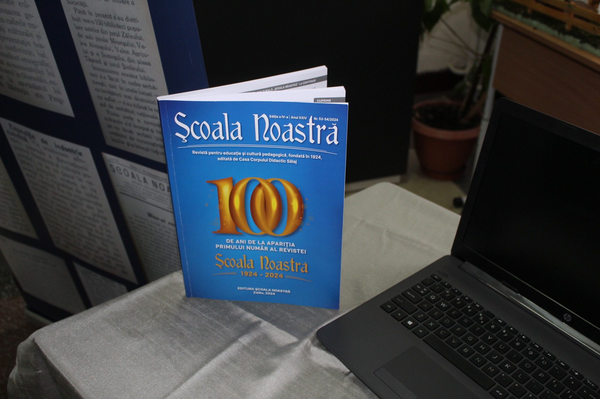 Expoziția Memoria Tiparului la Liceul Tehnologic „Mihai Viteazul” Zalău